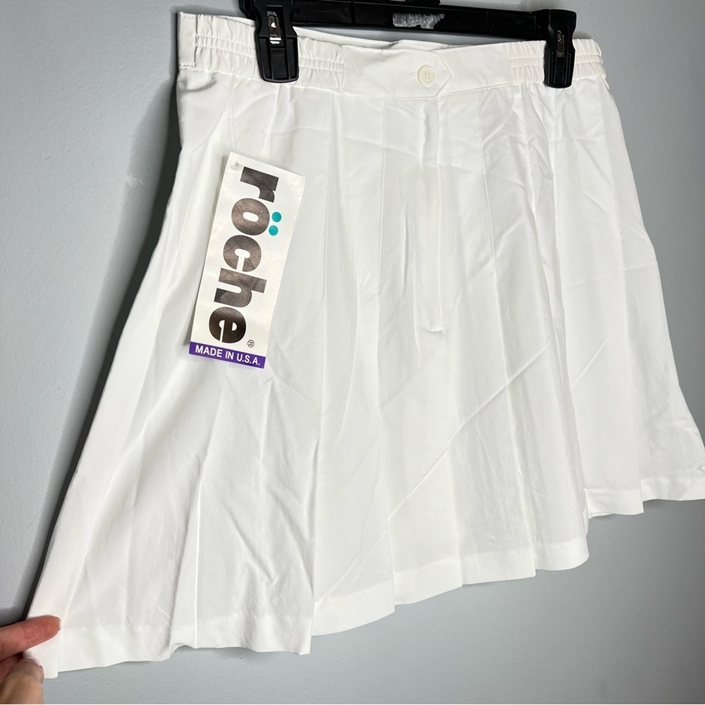 NWT Roche White Ruffle Skirt - Picture 5 of 9